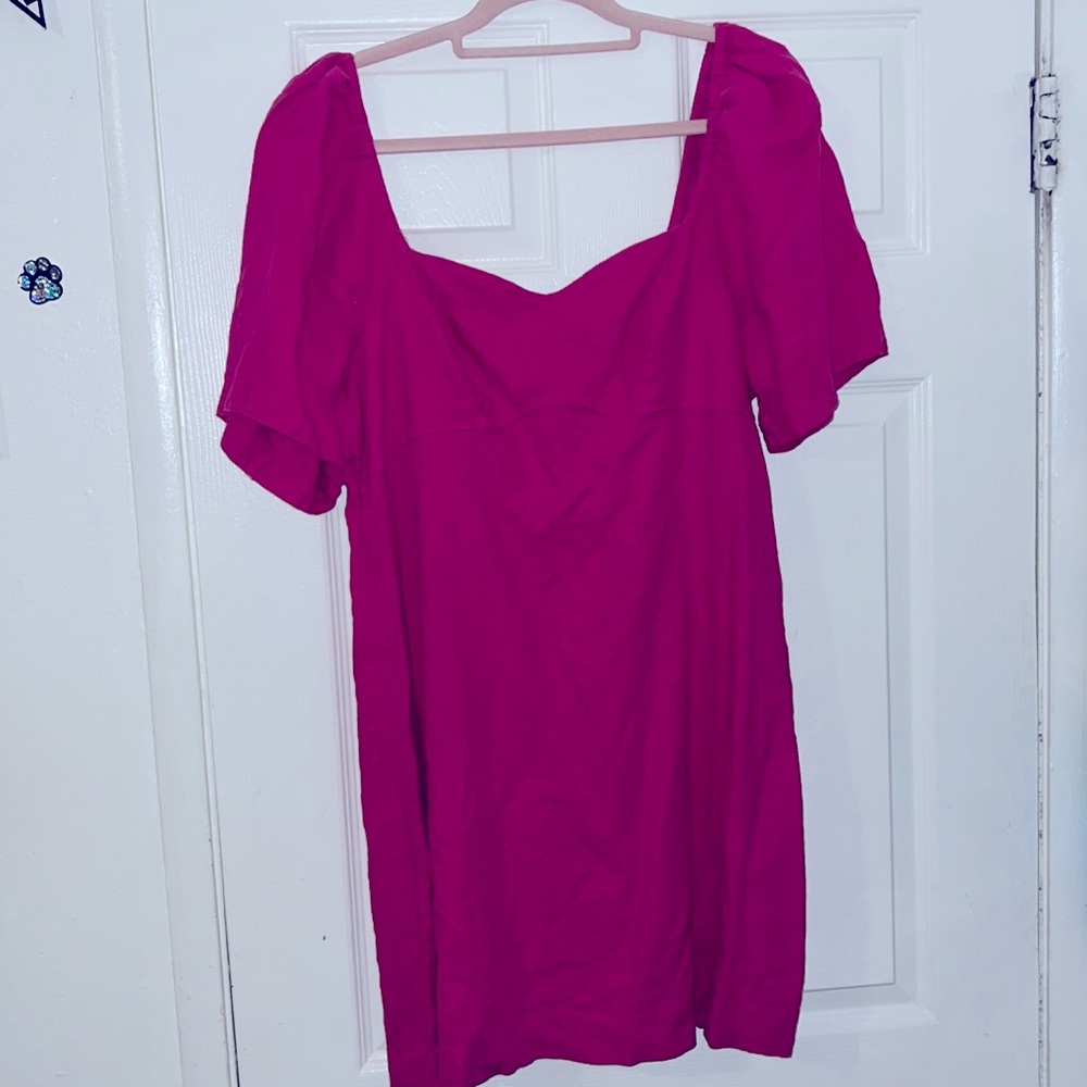 Pink dress